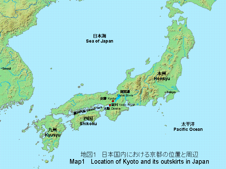 Jungle Maps Map Of Japan With Rivers