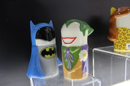 Batman becomes a salt shaker, ornament and more at Enescoâ€™s ToyFair booth