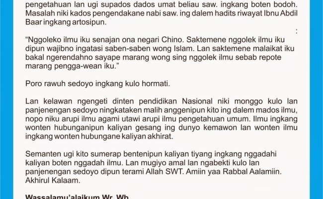 Contoh Artikel Sunda : Artikel Berita Program Akupuntur ...