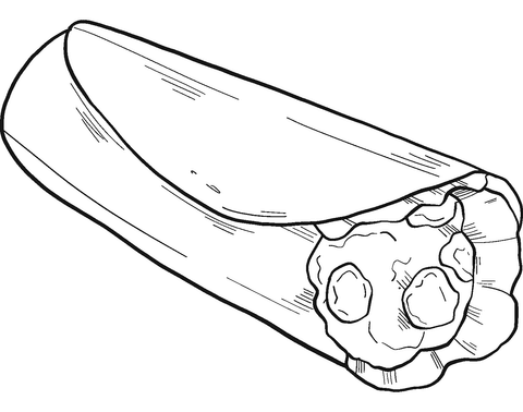 Connect the dots coloring pages are a fun way for kids of all ages, adults to develop creativity, concentration, fine motor skills, and color recognition. Burrito Coloring Page Free Printable Coloring Pages