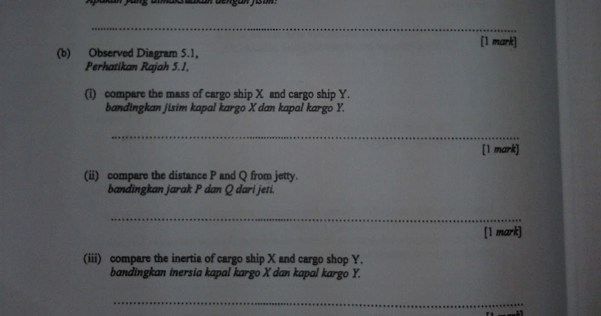 Contoh Soalan Dan Jawapan Fizik Tingkatan 4 Bab 2 - Malacca t