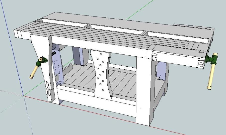 Project Me: Learn Workbench plans google sketchup