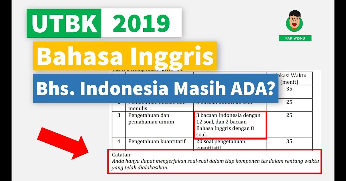 Soal Utbk Bahasa Indonesia