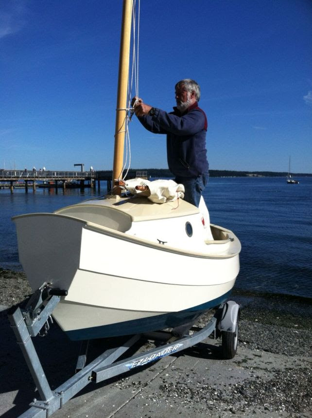 Most Used Scamp sailboat build ~ J. Bome