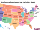 The Most Popular Language In Every State Other Than English And Spanish