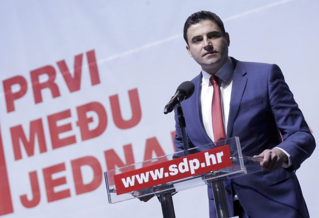 Davor Bernardic President of SDP, Leader of Opposition Croatia Photo: fah