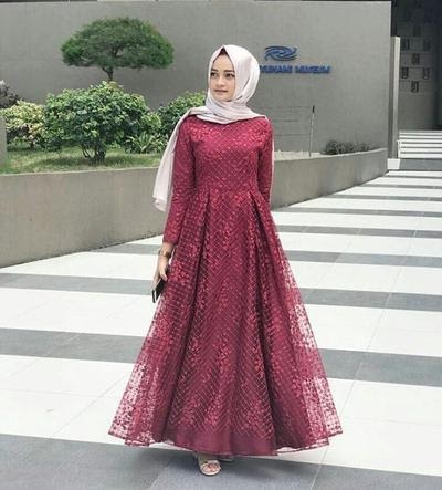 Inspirasi 76 Warna  Jilbab  Yang Cocok Buat Baju Warna  Merah  Maroon