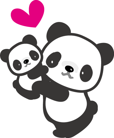 Japan Image パンダ イラスト フリー