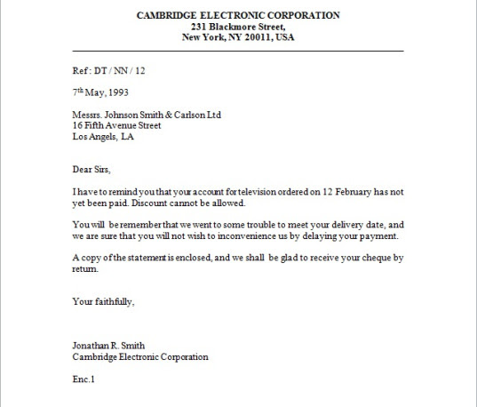 Contoh Surat Berhenti Kerja Terbaik - Contoh 36