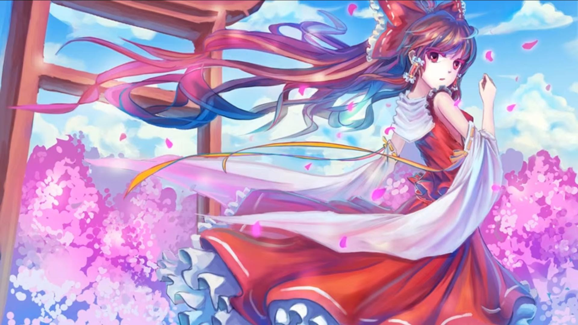 エレガント壁紙 幻想郷 イラスト 最高の花の画像