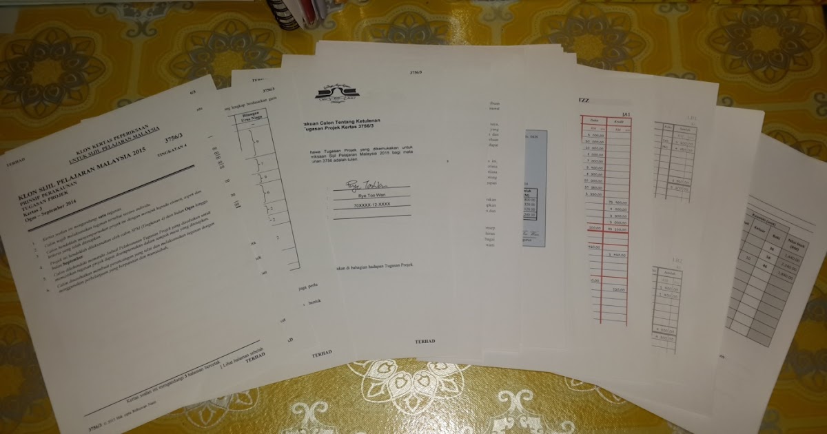 Contoh Folio Akaun Tingkatan 4 2016 - Lowongan Kerja Terbaru