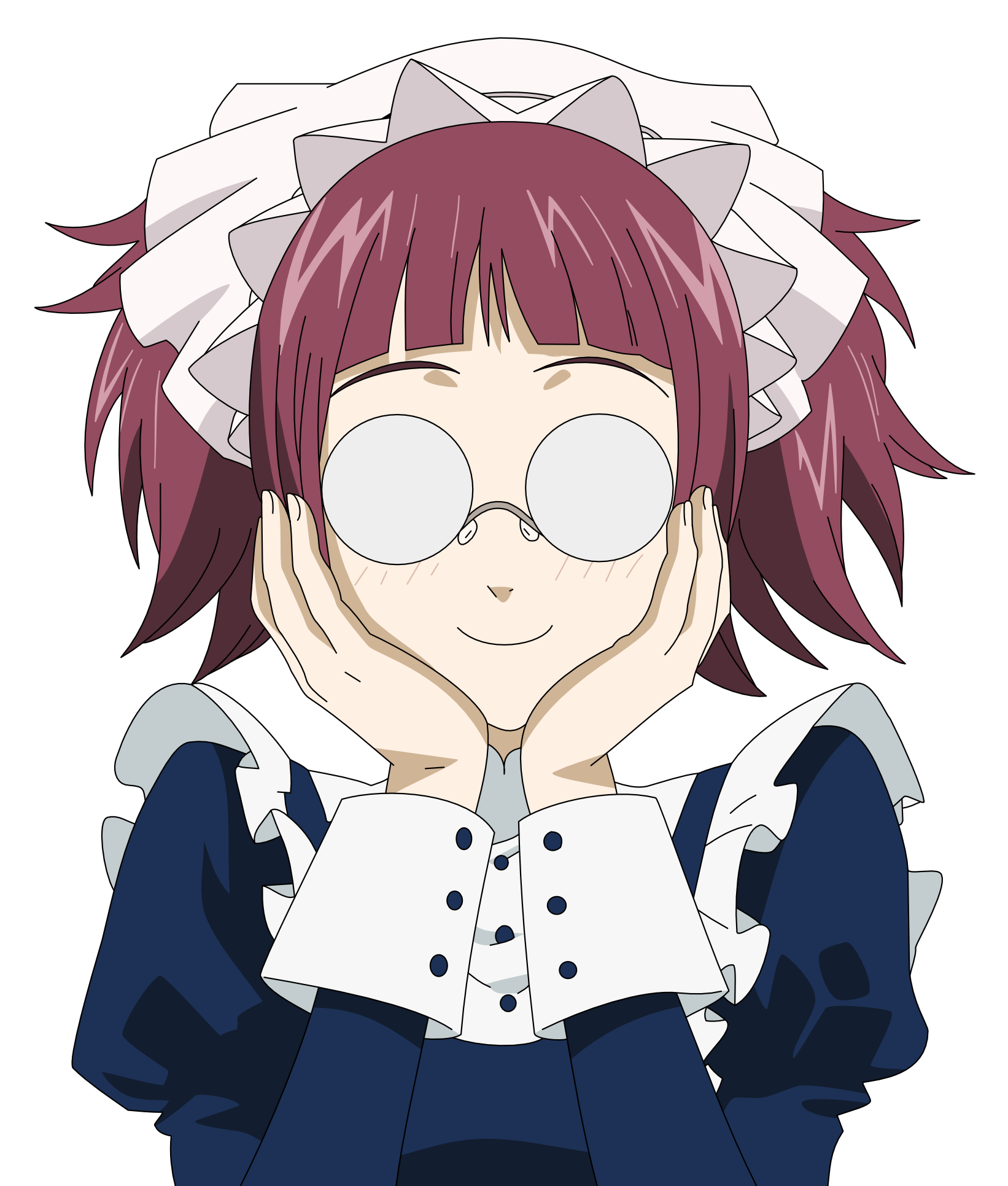 アニメ画像について 無料ダウンロード女性 執事 キャラ