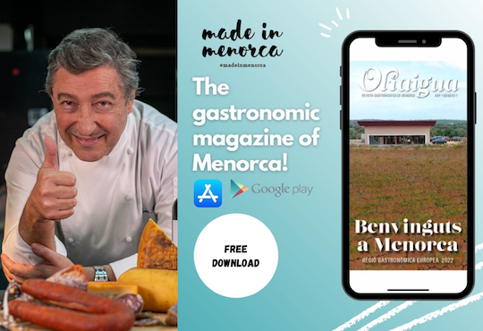 Joan Roca endorses Menorca's digital gastronomy APP - Oliaigua