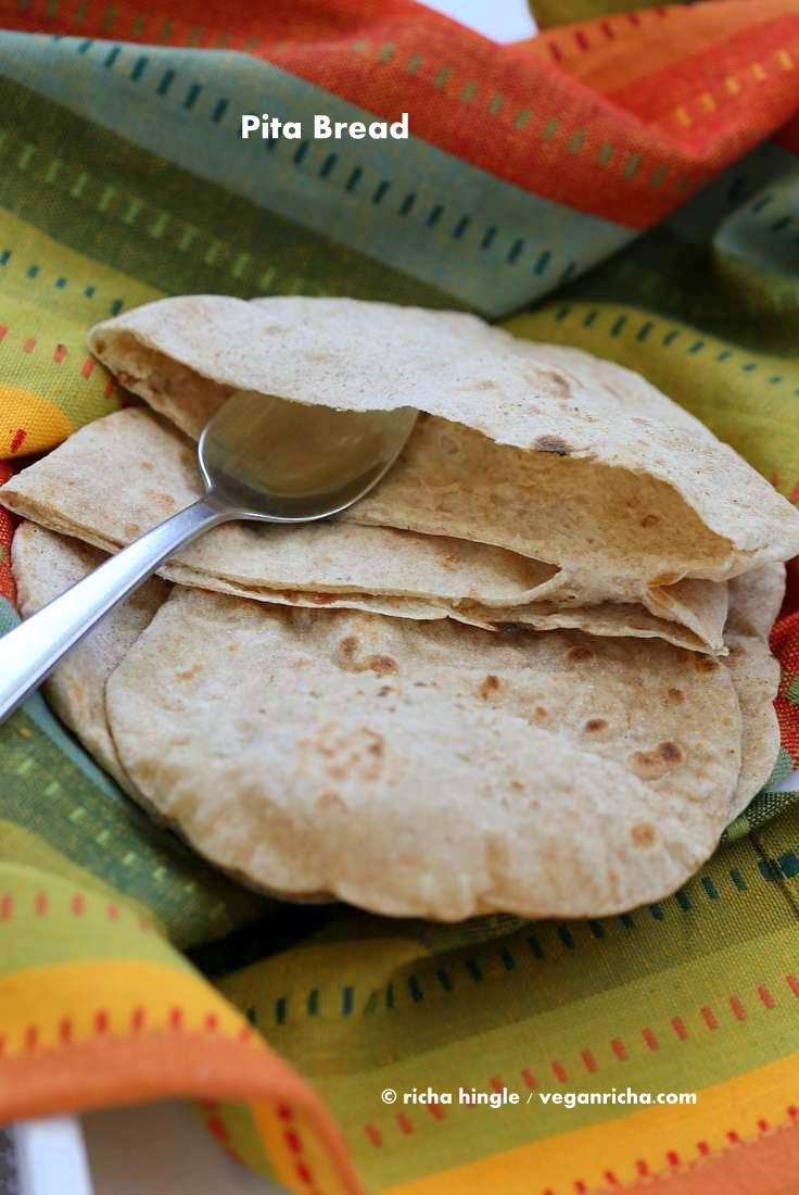 If you like this recipe do not forget to give it a ⭐⭐⭐⭐⭐ star rating and attach a photo of your finished dish. Vegan Pita Bread Recipe Vegan Richa