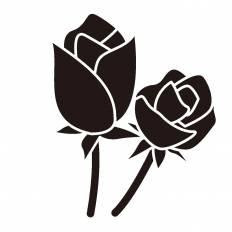 無料イラスト画像 トップ100 薔薇 蕾 イラスト