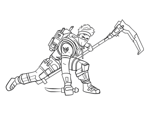 Letter a coloring pages minion coloring pages mermaid coloring pages coloring sheets for kids pokemon coloring printable coloring sheets flower coloring pages coloring pages to print free coloring pages. Ausmalbild Fortnite Ninja Ausmalbilder Kostenlos Zum Ausdrucken