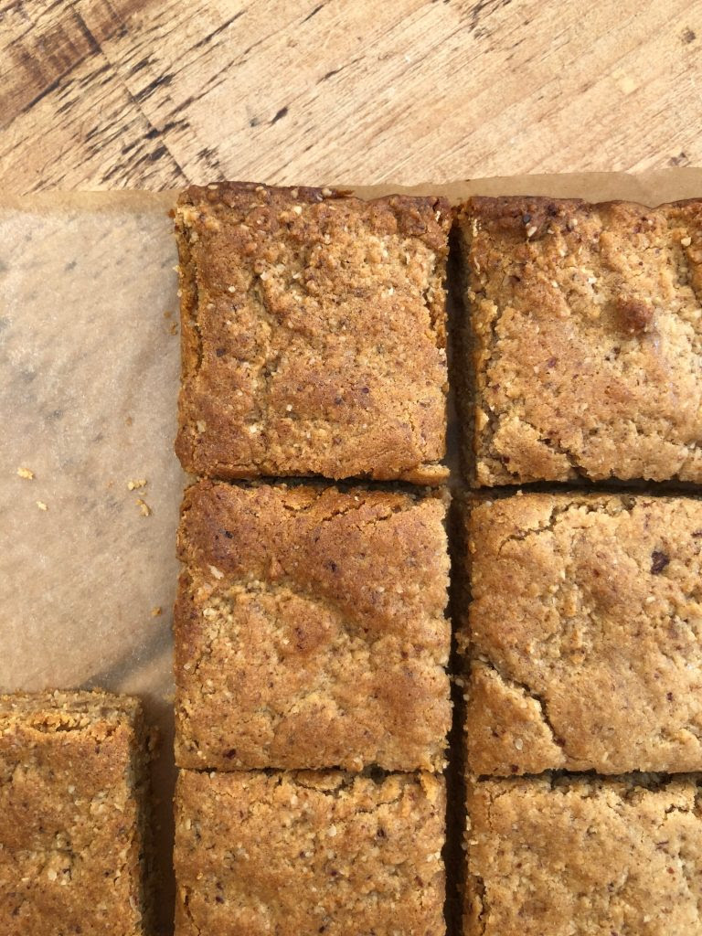 Soft and moist eggless dates and walnut cake which taste so yummy. Flapjack Biscuits Thelittleloaf