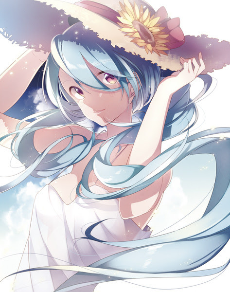 無料イラスト画像 最高の麦わら帽子 イラスト 女の子