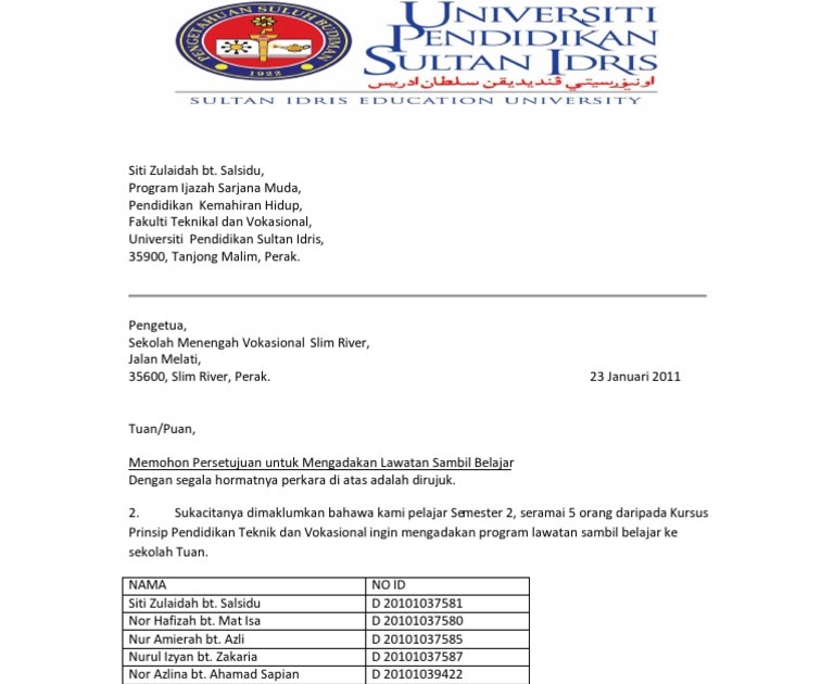 Surat Rayuan Permohonan Bas - Persoalan s