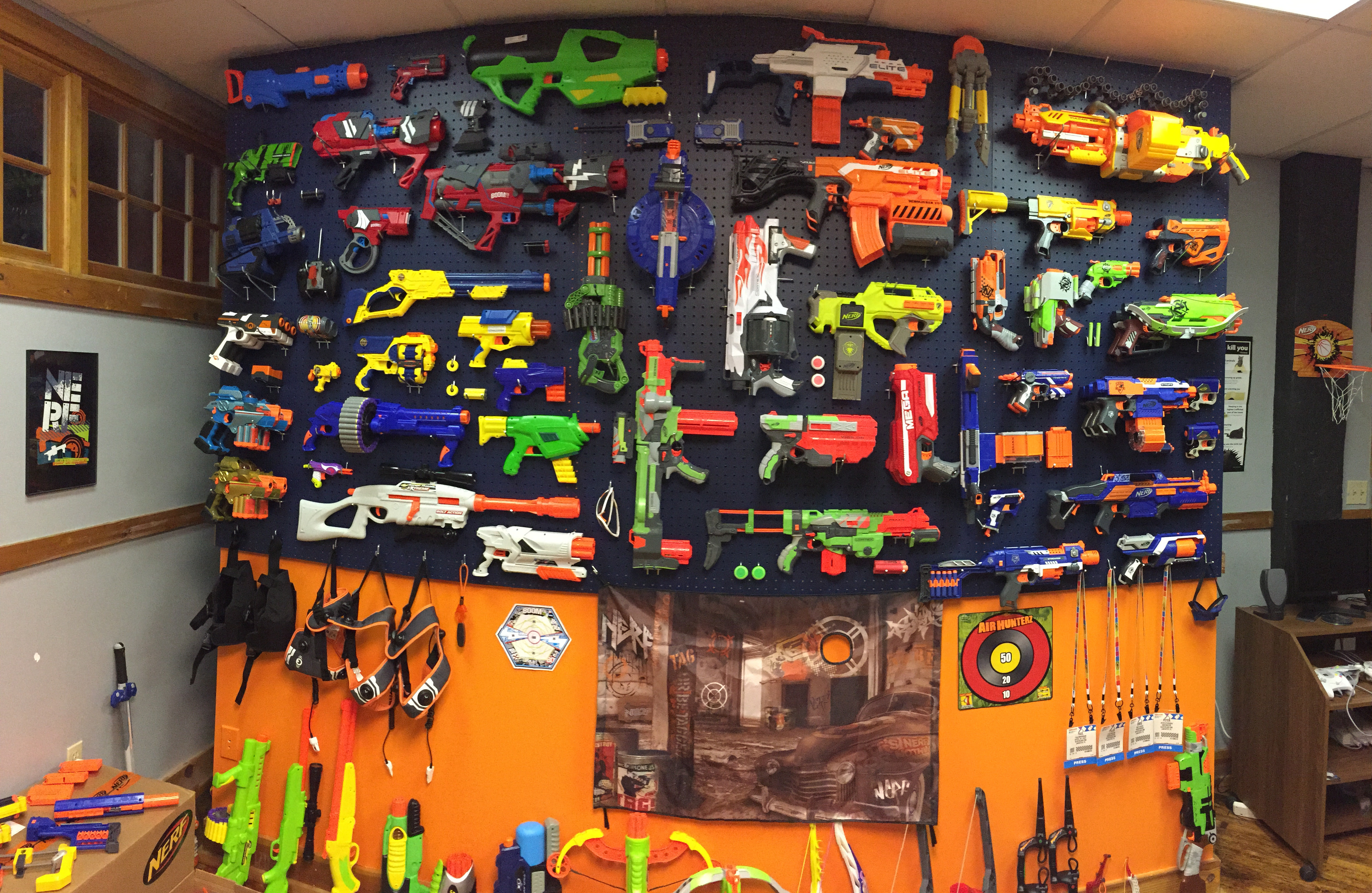 Despite my best efforts to keep them contained in various outdoor storage benches and. Top 10 Ways To Make Your Nerf Display Better