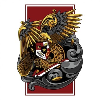 Download Gambar Burung  Garuda  Gambar Hitam HD