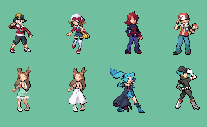 70以上 ポケモン トレーナー ドット絵 作り方 壁紙画像トップ無料