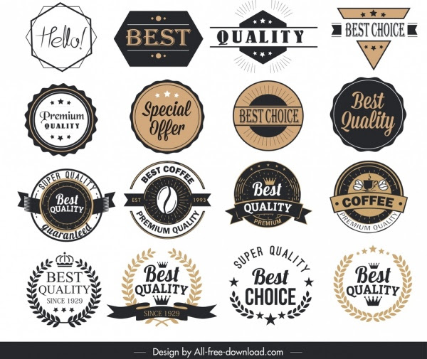 Talented artists around the world have provided beautiful. Product Label Templates Classical Geometric Shapes Design Vector Misc Free Vector Free Download