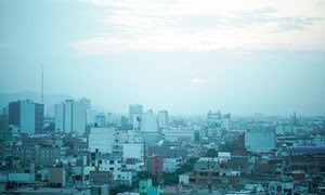 Vista panorámica de Lima, la capital de Perú.
