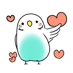 あなたのためのイラスト ラブリーゆるい インコ イラスト かわいい