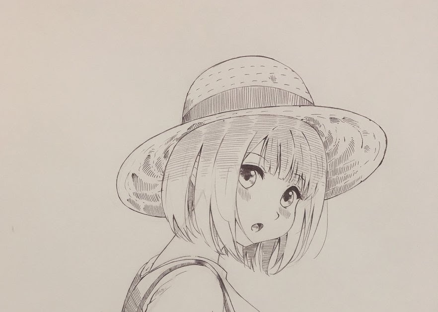 コンプリート 麦わら帽子 女の子 イラスト 麦わら帽子 女の子 後ろ姿 イラスト Agnuslonergan