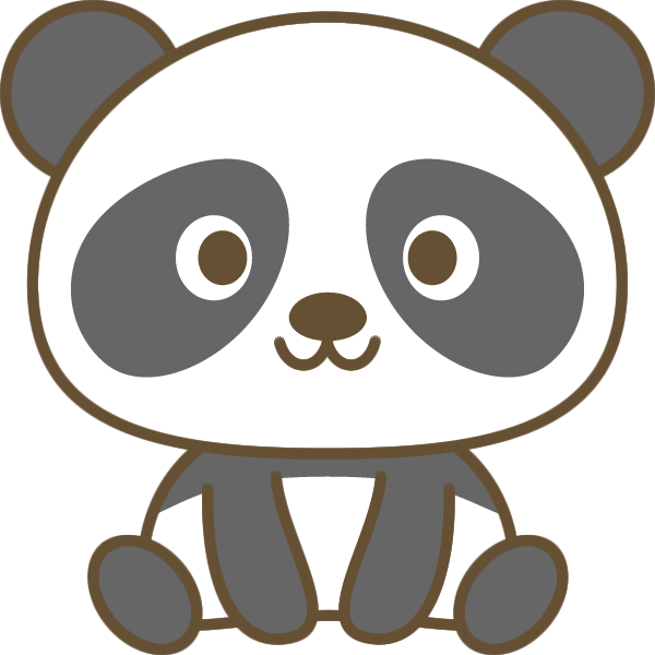 最高のイラスト画像 トップ100 パンダ うさぎ コアラ イラスト