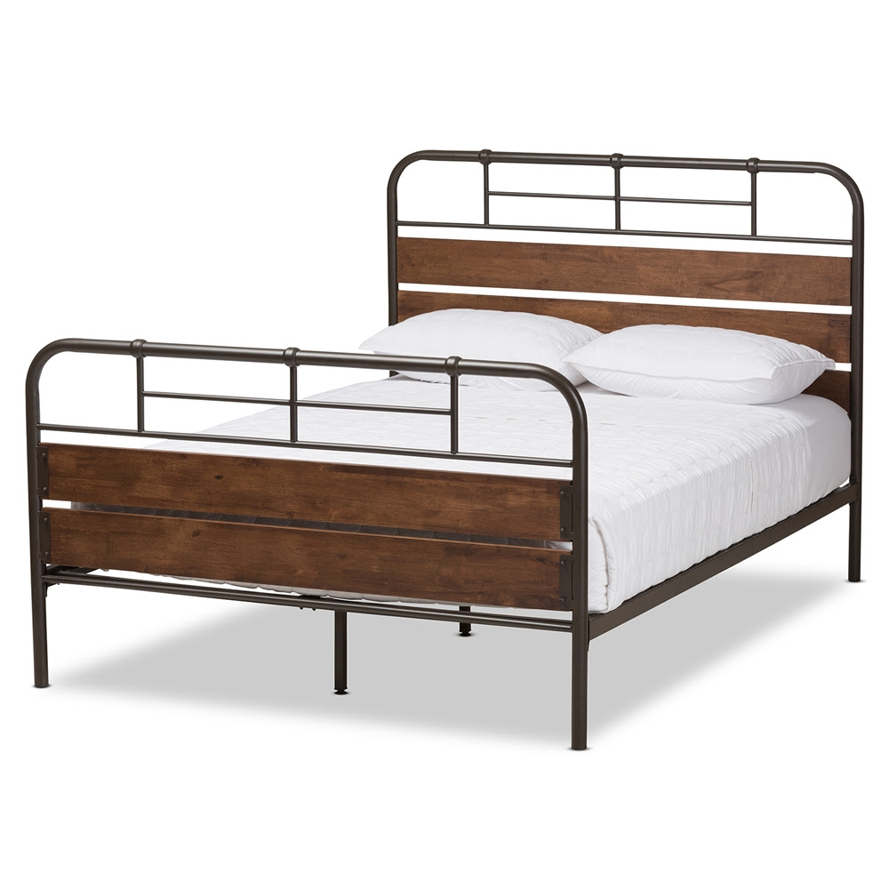 Wholesale Queen Size Bed Wholesale Bedroom Furniture Wholesale Furniture Walker edison furniture company plank metal queen size bed frame bedroom, reclaimed wood.