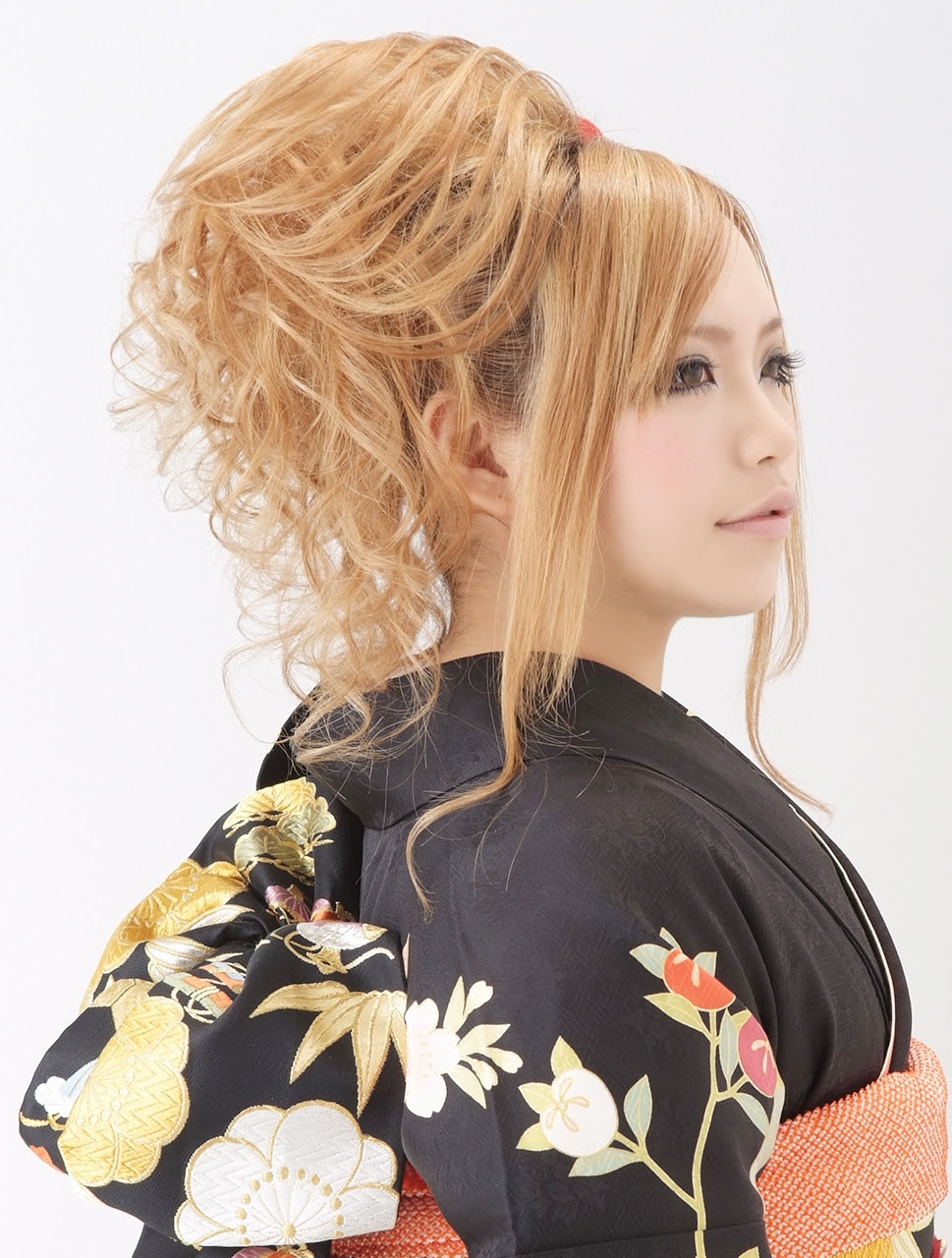 50 ギャル 成人 式 髪型 最高のヘアスタイルのアイデア