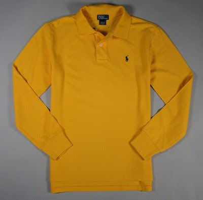 SALE RALPH LAUREN NWT Boys Long Sleeve Polo Shirt Size L 1416