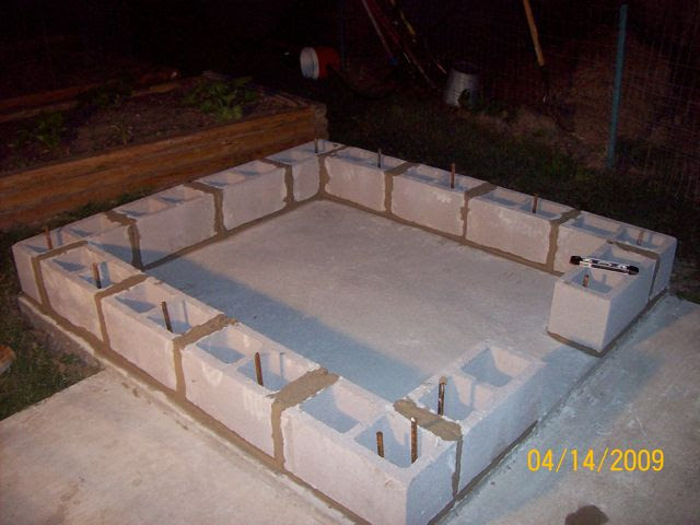 How to build a shed out of cinder blocks ~ Bonnie