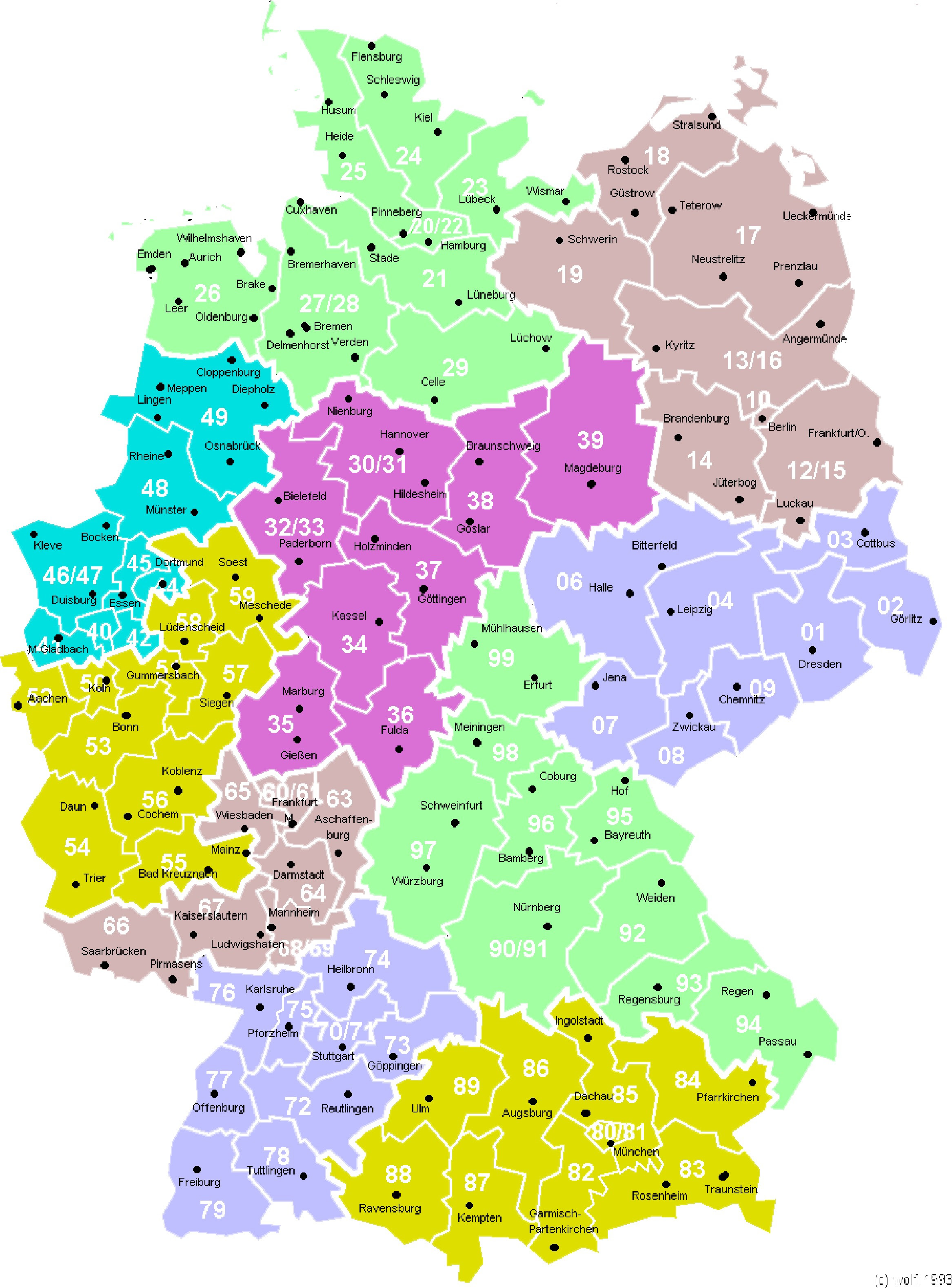 fidedivine: 25 Schon Plz Landkarte Deutschland Kostenlos