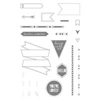 Show Tell 1 Photopolymer Stamp Set