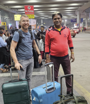 David's AW Nieuws: Toni in India
