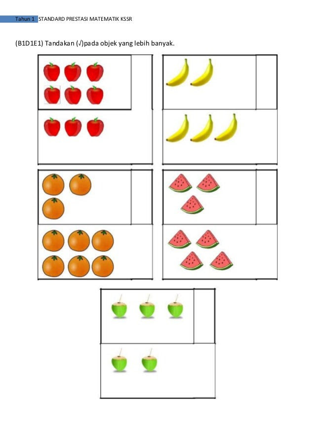 Soalan Ujian Bulan Mac Matematik Tahun 3 Kssr - Selangor c