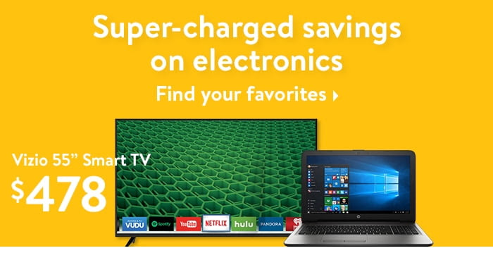 Super-charged savings on electronics