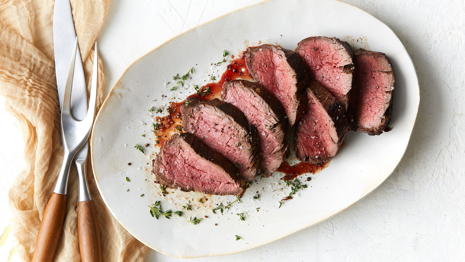 Marinated with a simple marinade, this beef tenderloin is tender and loaded with flavor. Cider Marinated Beef Tenderloin Recipe The Fresh Market