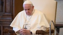 Papa Francisco na Biblioteca Apostólica Vaticana