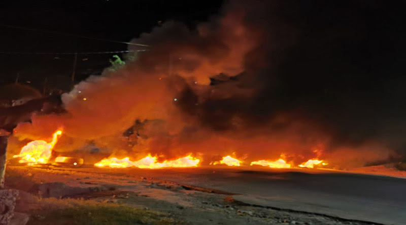 Arde Honduras esta noche