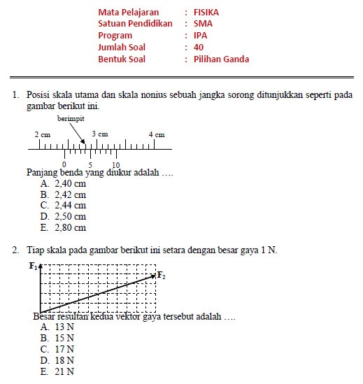 Contoh Soal Vektor Gaya Dan Jawaban - Blog The Only Way To Fly