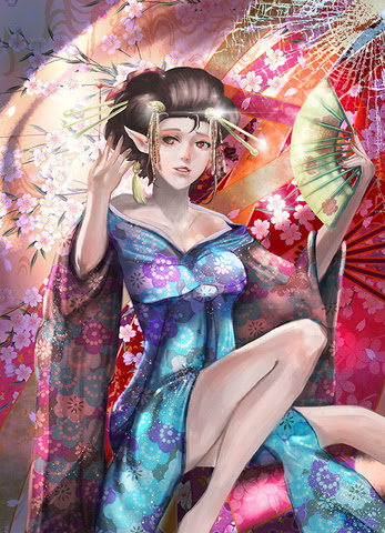 100 Epic Best花魁 イラスト 壁紙 全イラスト集