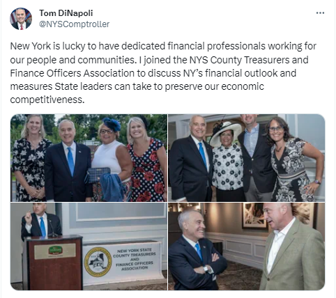 NYS County Treasurers Tweet