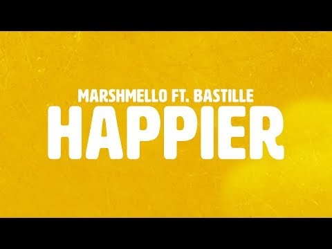 およげ 対訳くん Happier マーシュメロ Marshmello Ft Bastille