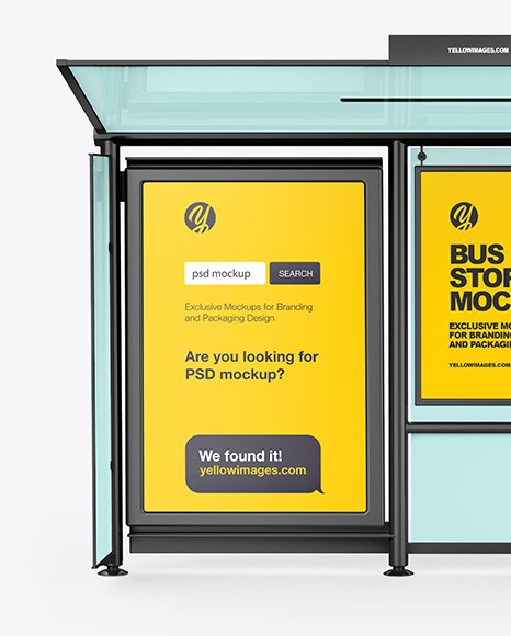 Download Advertising Mockup Free Psd - Citylight Poster Mockup In ...