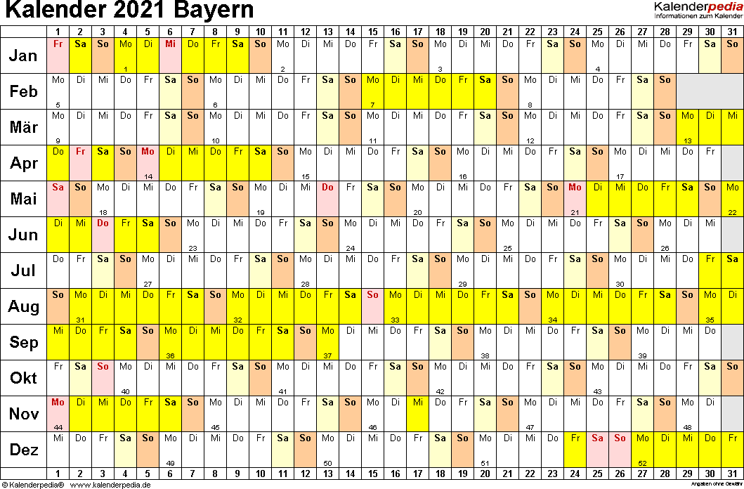 Feiertage 2021 Bayern - Feiertage Bayern 2020, 2021 & 2022 (mit Druckvorlagen) / Welche und wie ...