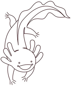 You can wield the stylus like a calligraphy pen, an airbrush, or anything in between. Digital Download Printable With Variations Minimalist Line Art Axolotl Drawing Prints Art Collectibles Puzzles Design Media De